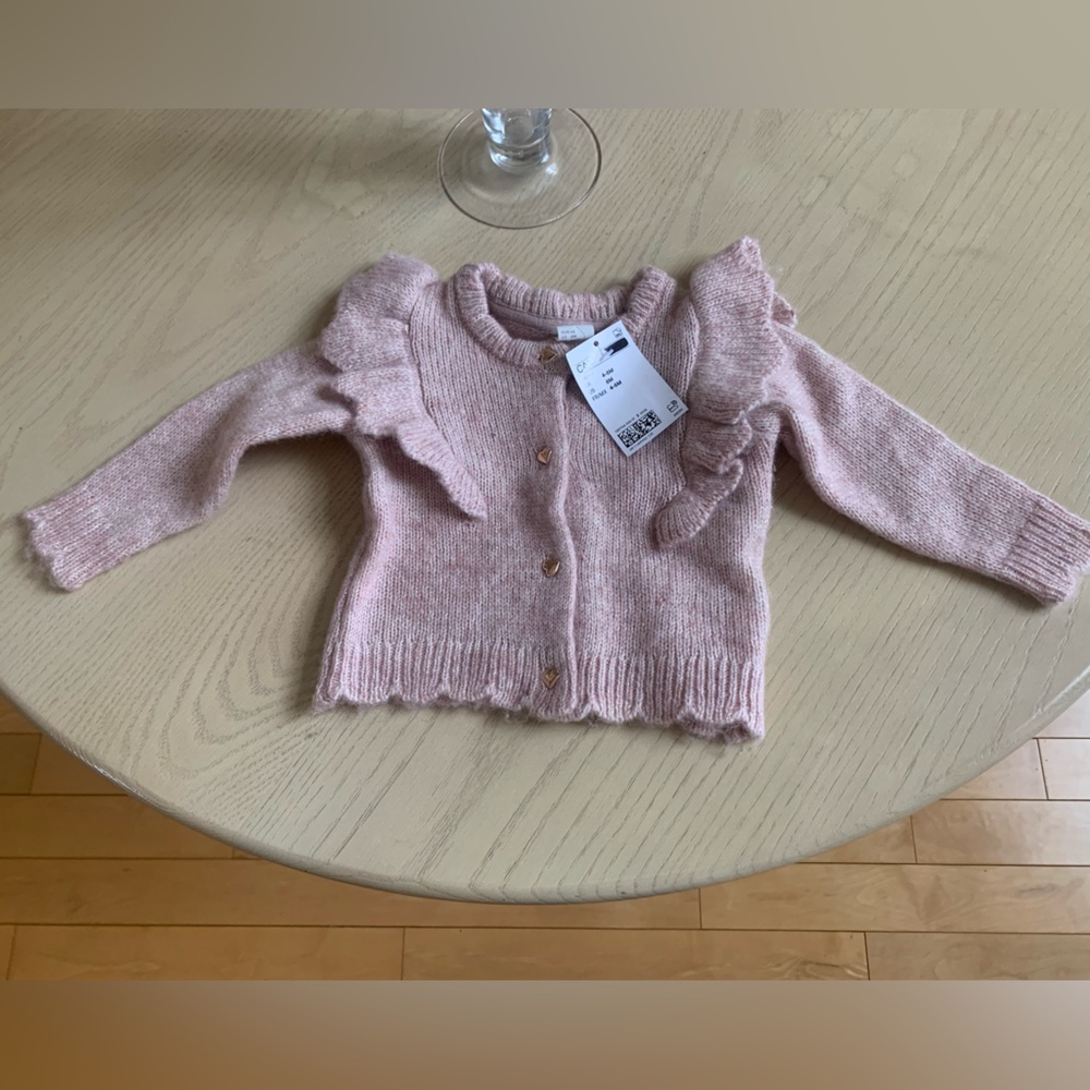 H&M Light Pink Knit Sweater